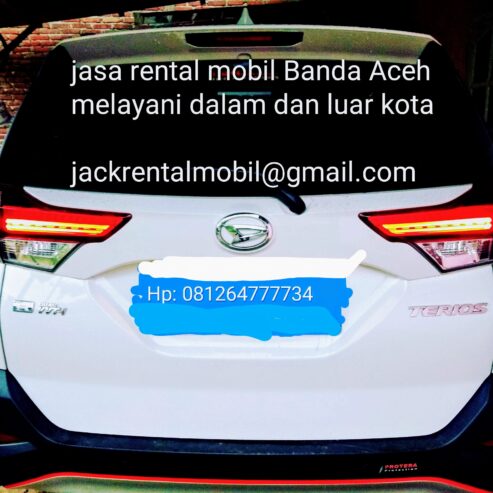 Jasa rental mobil aceh