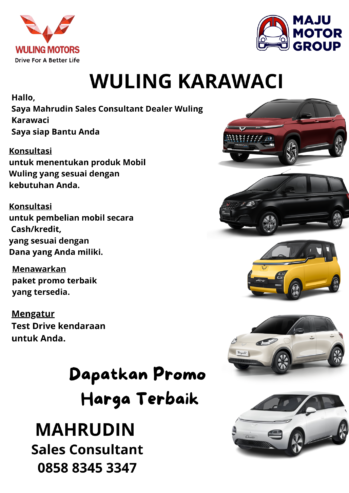 Mobil Wuling listrik atau konvensional ,cash atau kredit