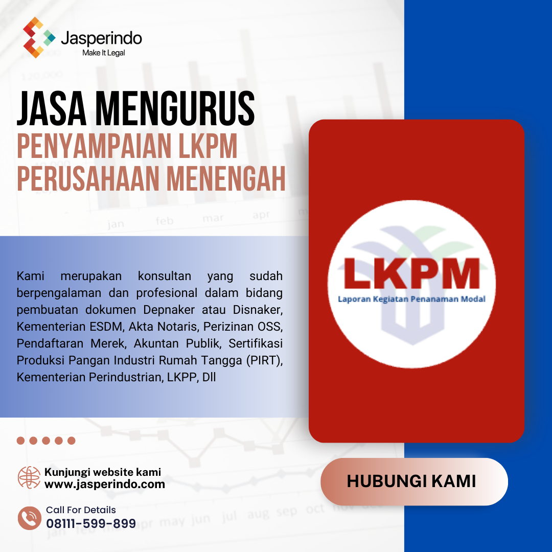 PENYAMPAIAN LKPM PERUSAHAAN MENENGAH
