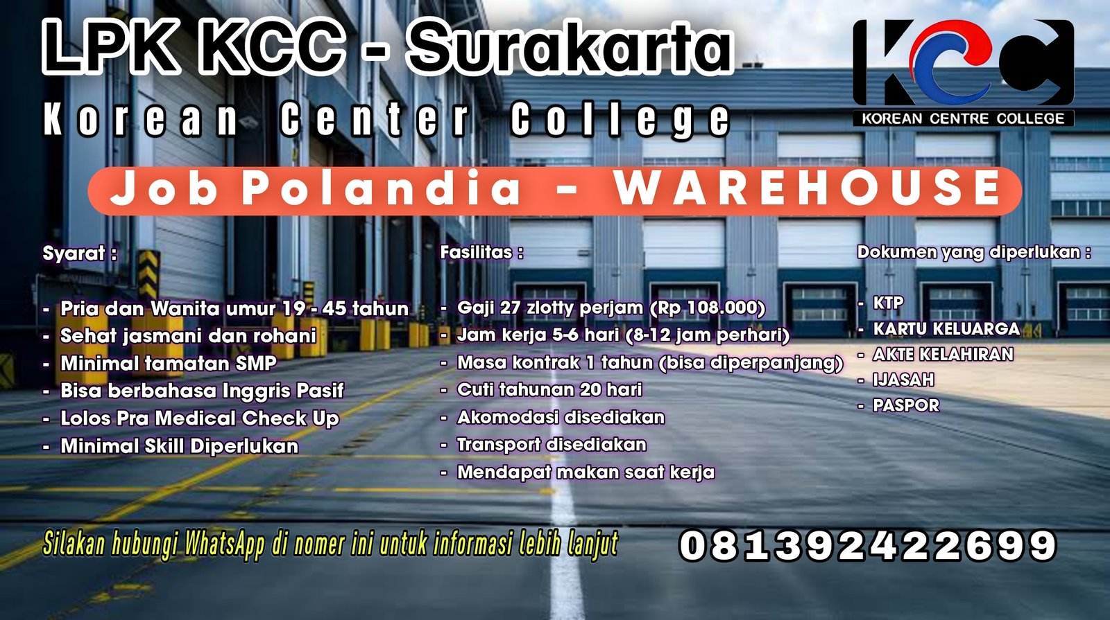 Job Polandia – WAREHOUSE
