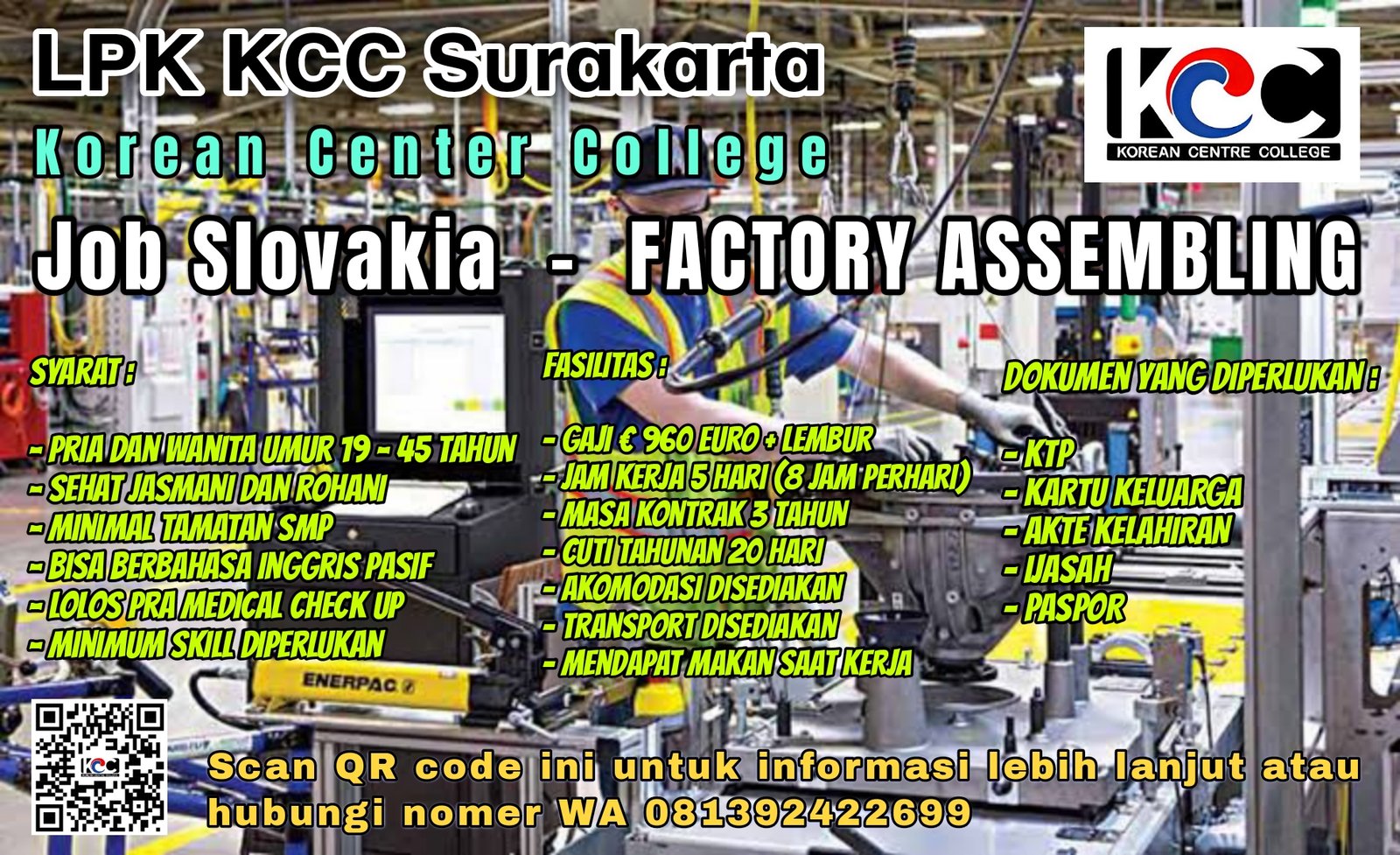 Job Slovakia – FACTORY ASSEMBLING