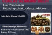 Coklat Almond Delfi Kiloan dan Eceran