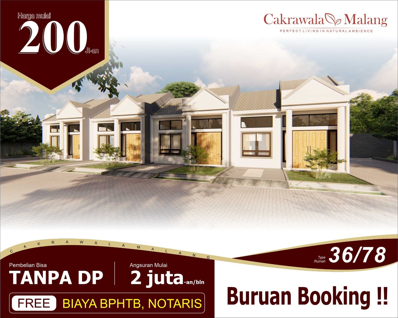 RUMAH NYAMAN VIEW GUNUNG KAWI