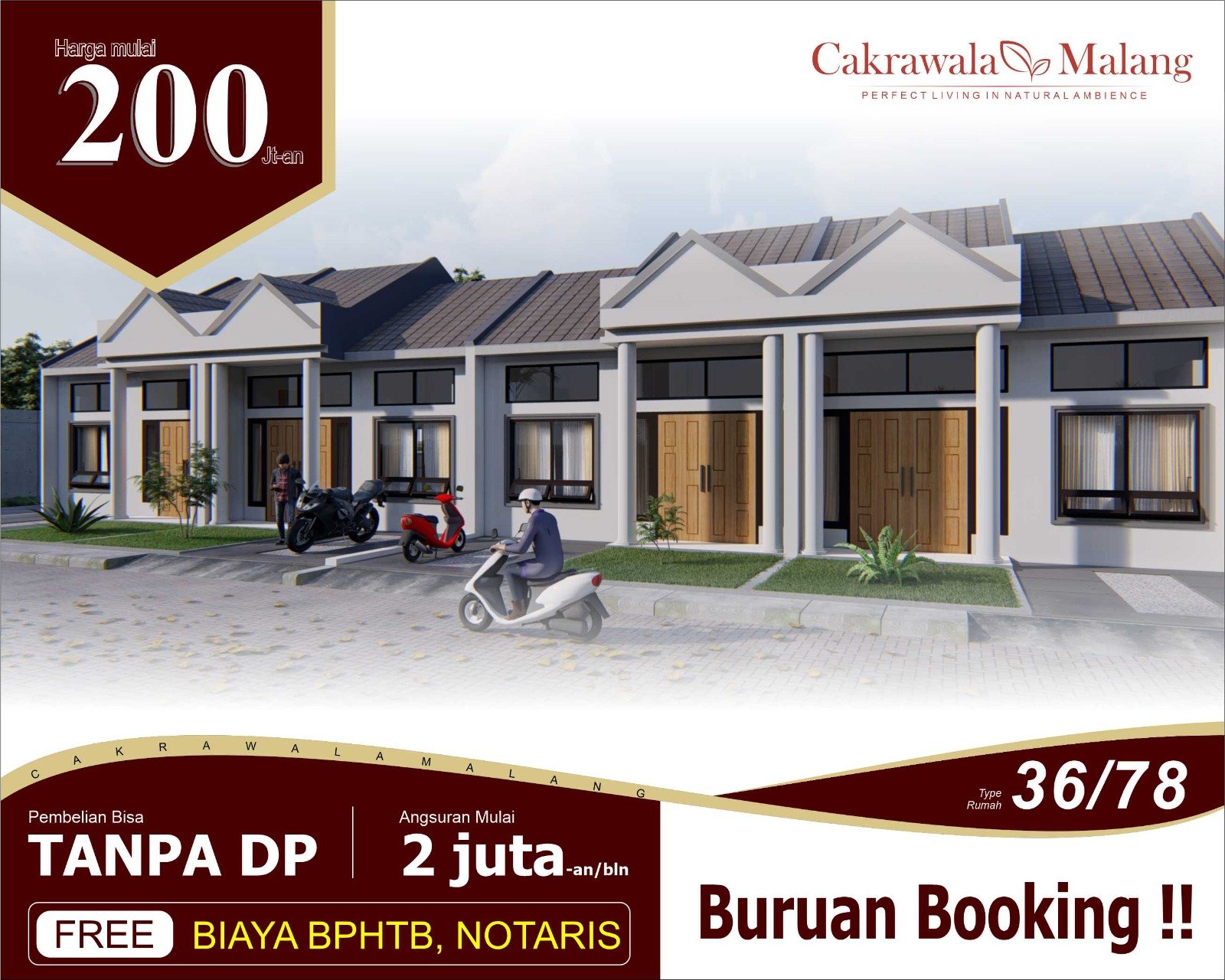 RUMAH NYAMAN VIEW GUNUNG KAWI