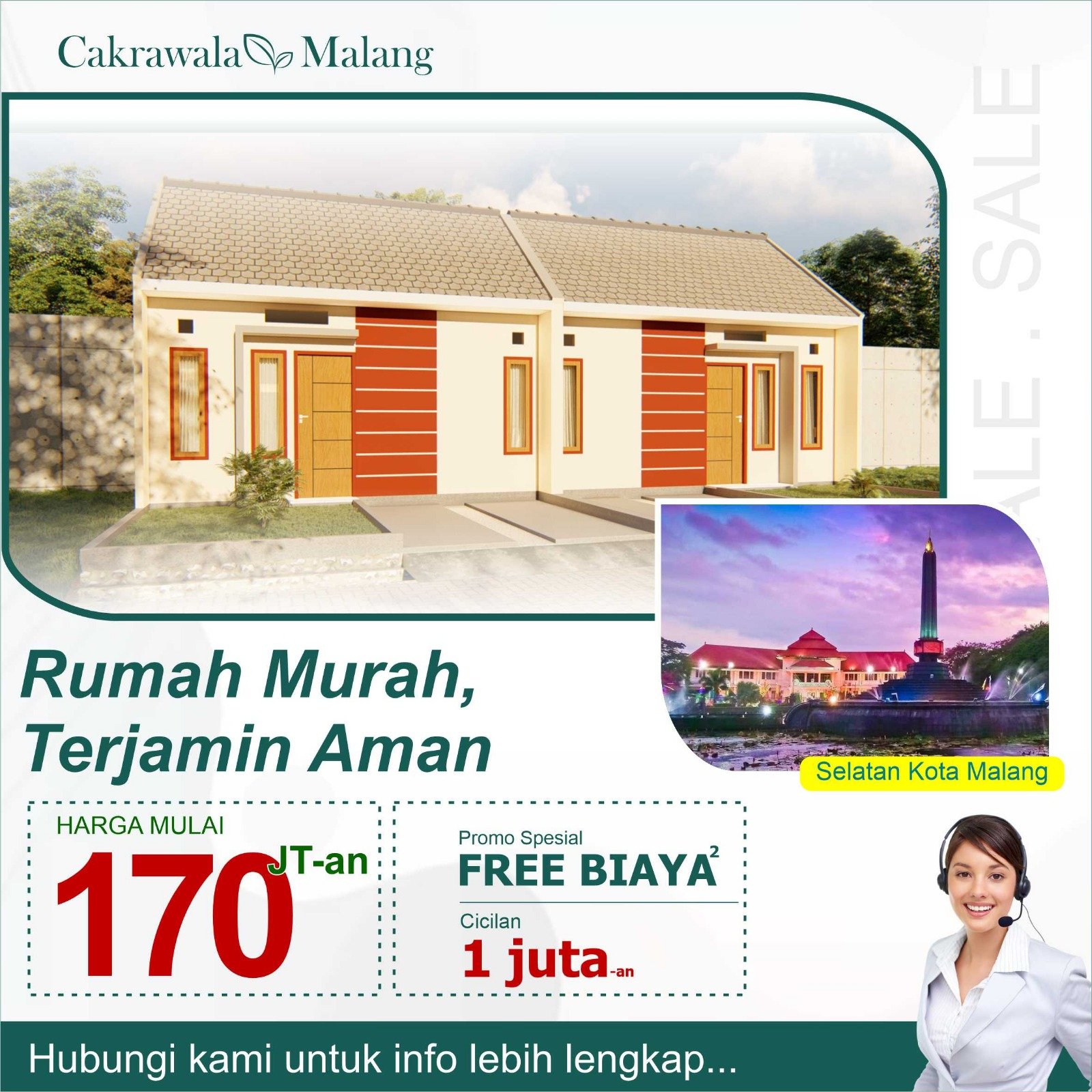 RUMAH NYAMAN VIEW GUNUNG KAWI