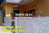 Rumah Petakan/Kost Margonda Depok Strategis Jalan 1 Mobil