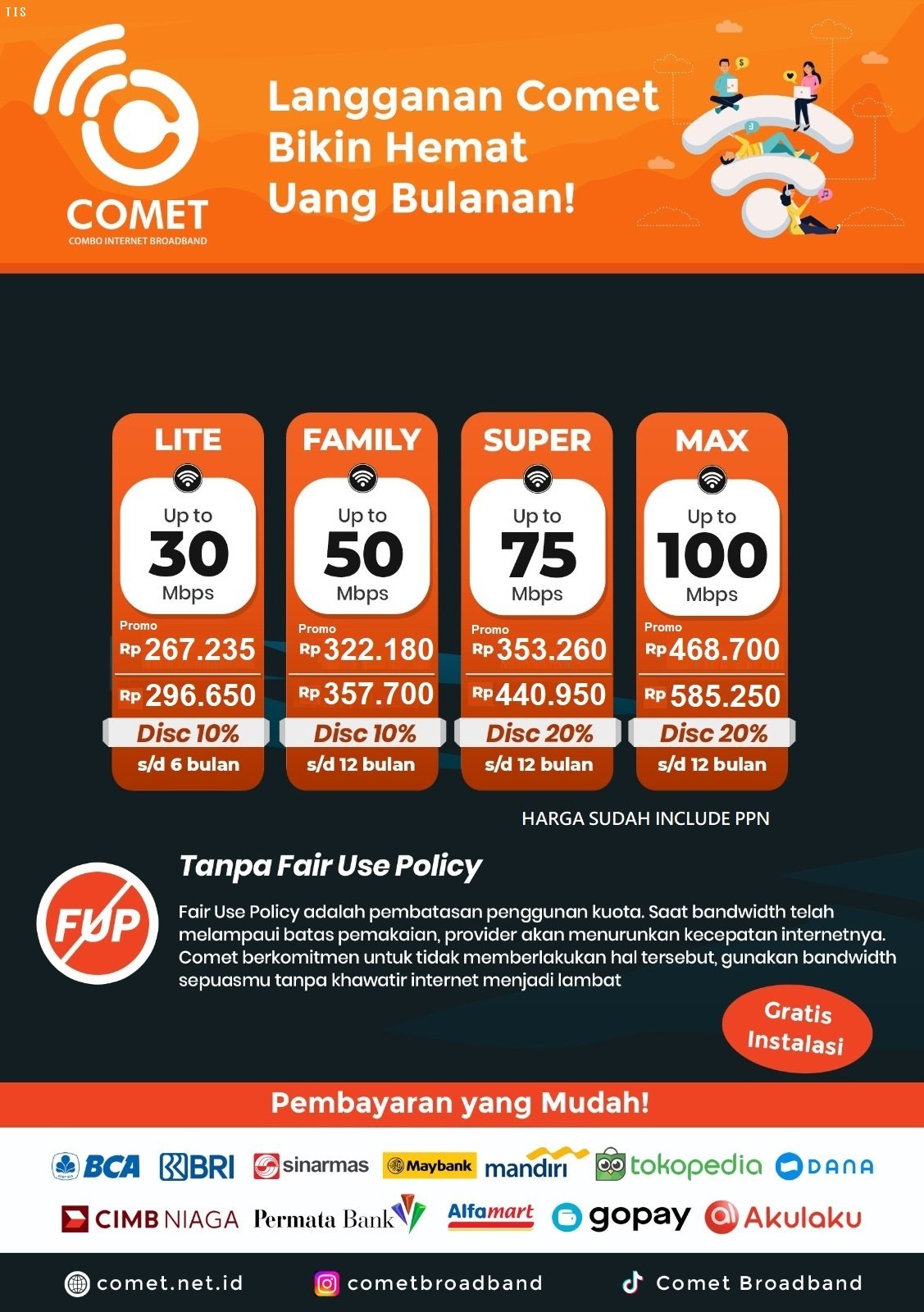 WIFI RUMAH TANPA BATAS