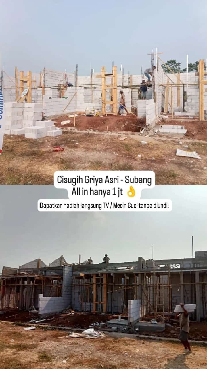 Dijual Rumah all in hanya 1jt