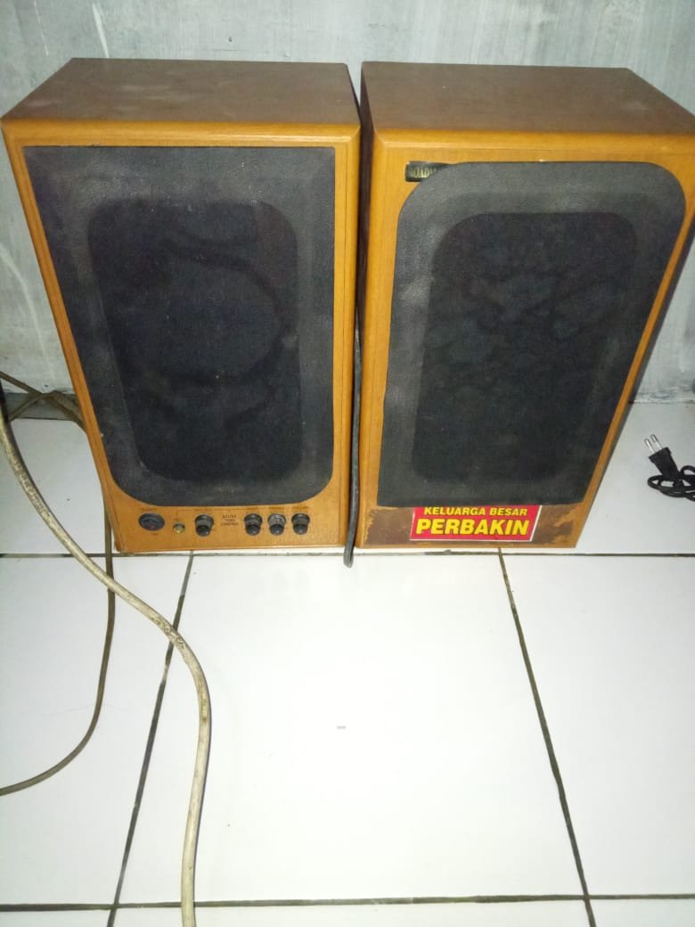 Speker aktif masih normal