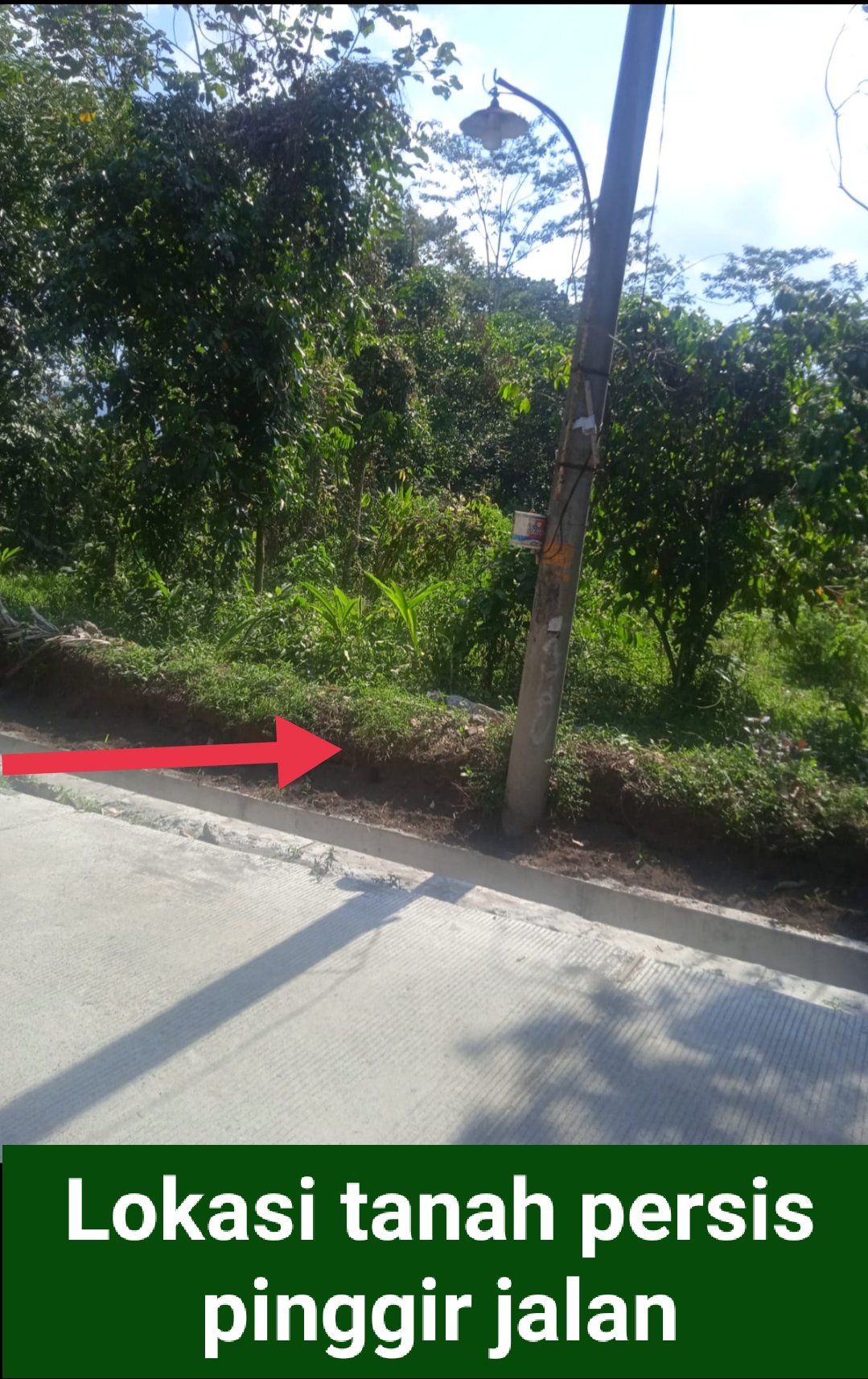 Dijual tanah SHM LT 725 Desa Wisata pinggir kota Salatiga