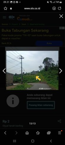 Dijual kavling