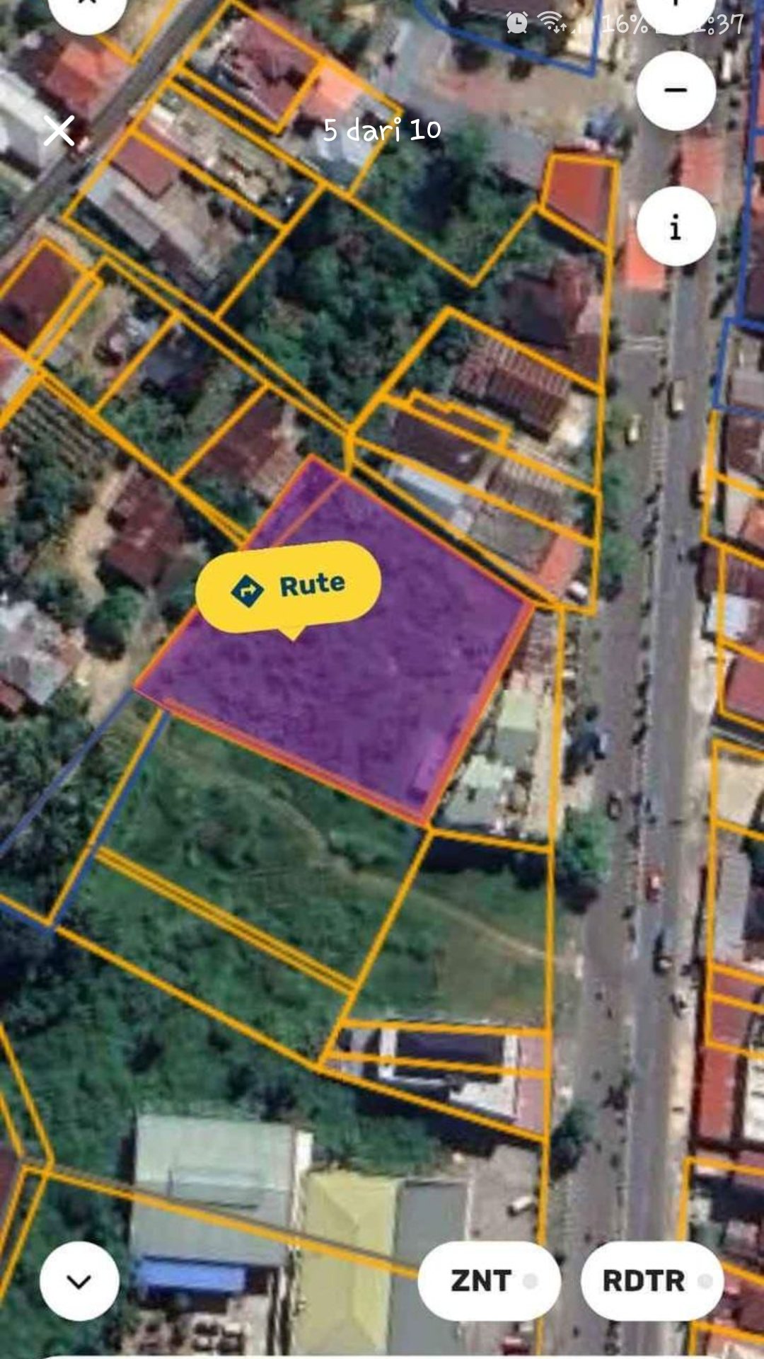 Tanah Strategis Di Kota Payahkumbuh Jl Soekarno Hatta