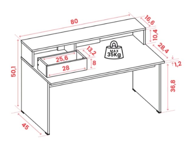 Meja Komputer Furniture