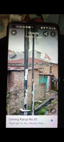 Di jual tanah di jalan bromo lorong karya medan