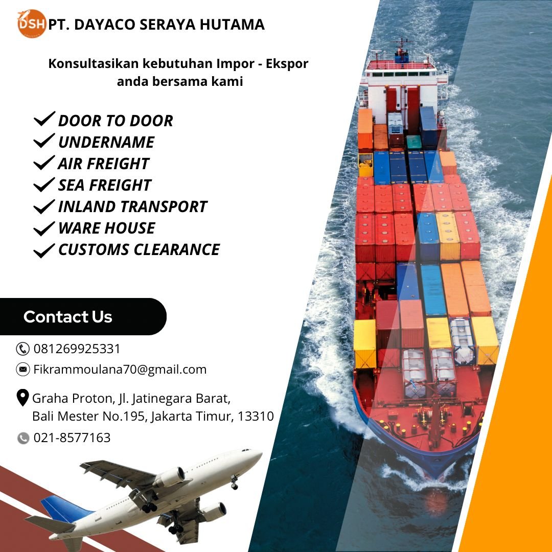 JASA IMPOR MESIN DAN ALAT BERAT