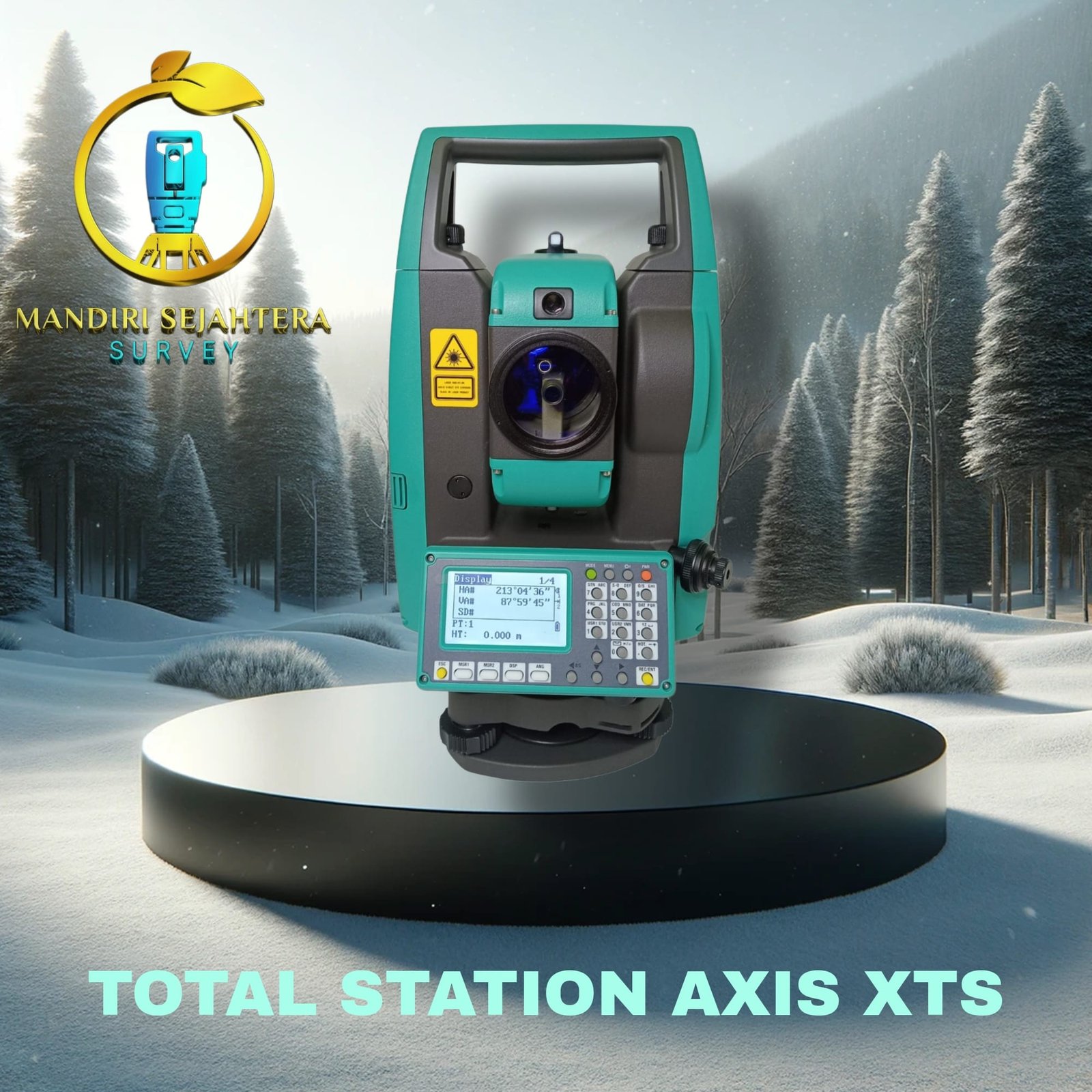 Total Station AXIS XTS Laser Dan USB Hub. 0812-8434-0764