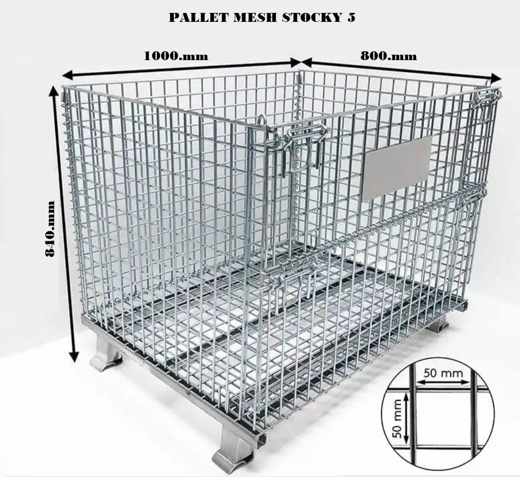 Distributor Pallet Mesh Stocky5 Ready Stock