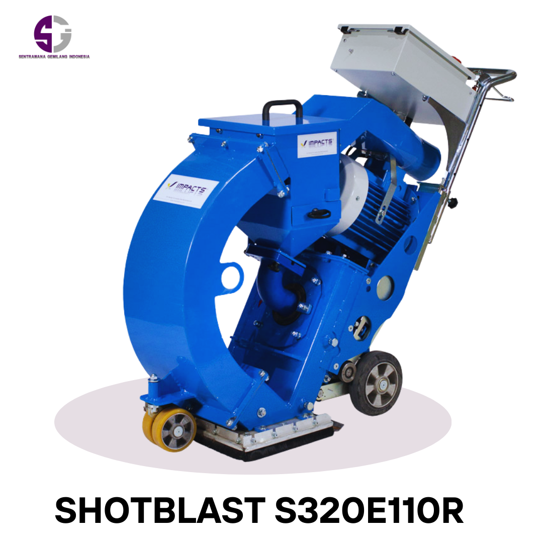 SEWA MESIN SHOTBLAST S320E110R