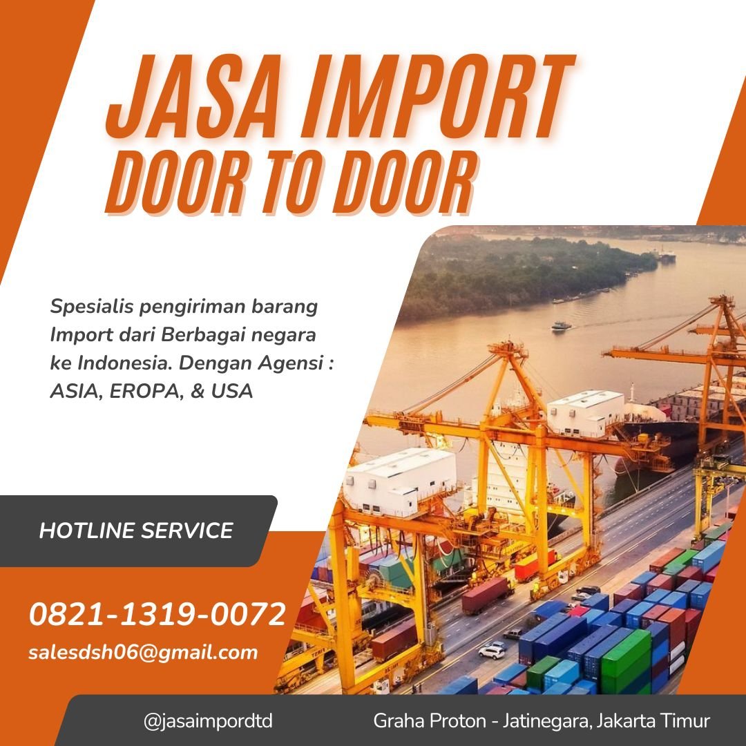 Jasa Import Barang Door to Door