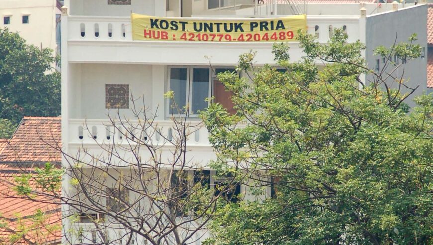 Kost PUTRA fasllitas lengkap di Cempaka Putih – Jakarta Pst