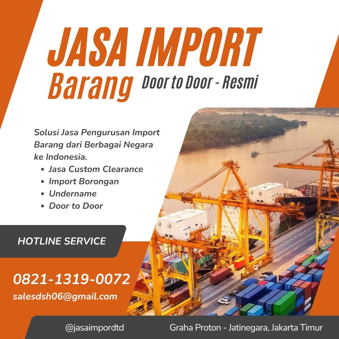 Jasa Import Barang Door to Door