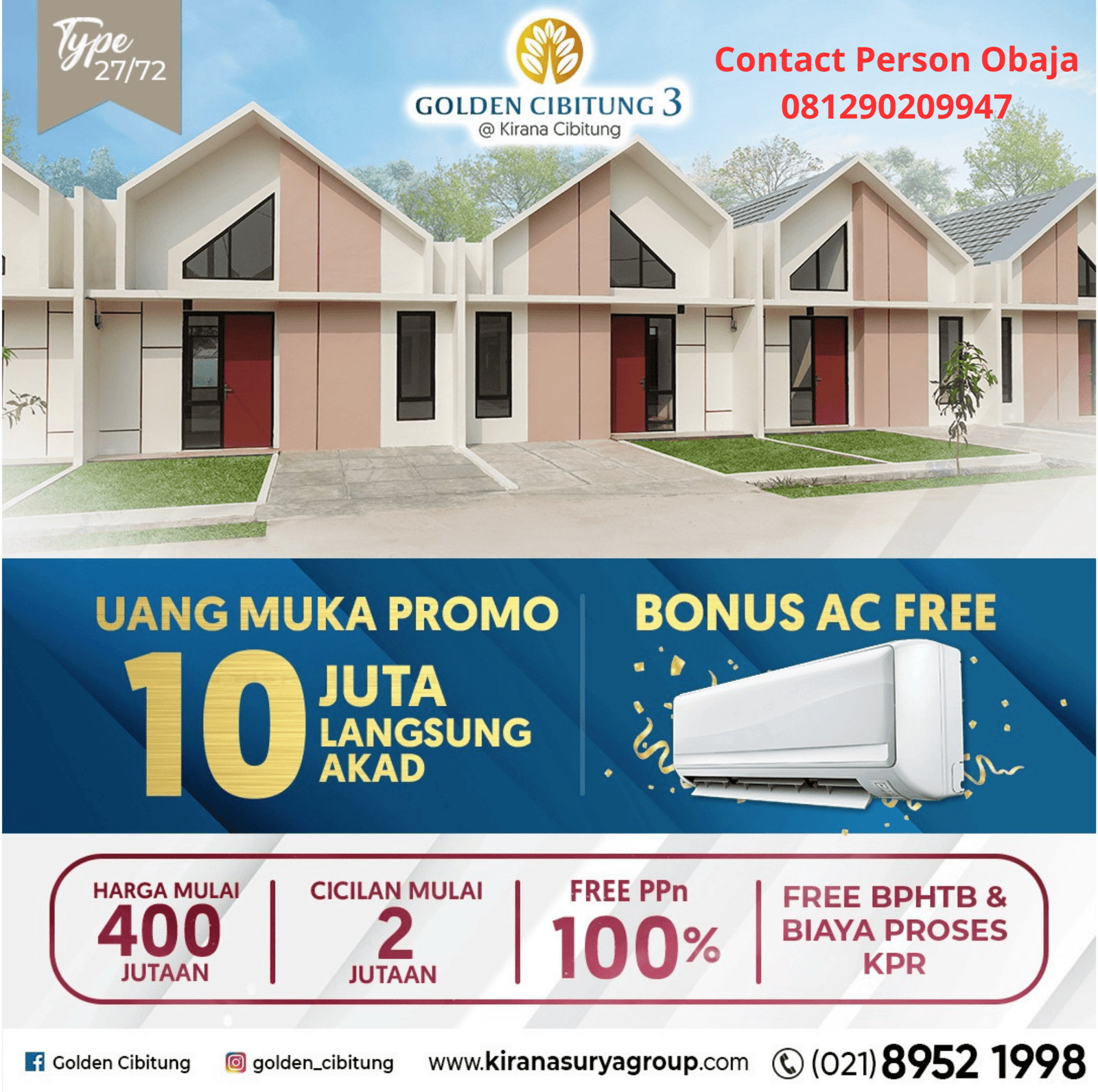 Rumah 1 Lantai Design Scandanavian