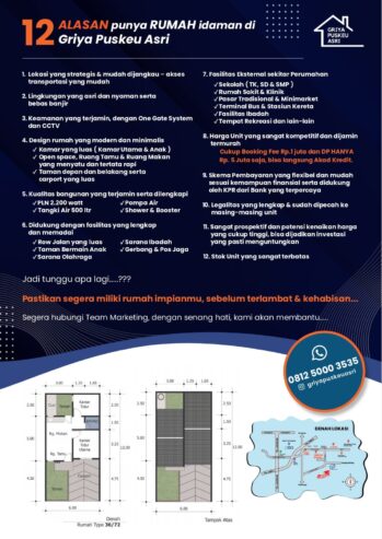 Rumah minimalis harga ekonomis