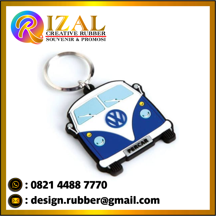 Gantungan kunci karet