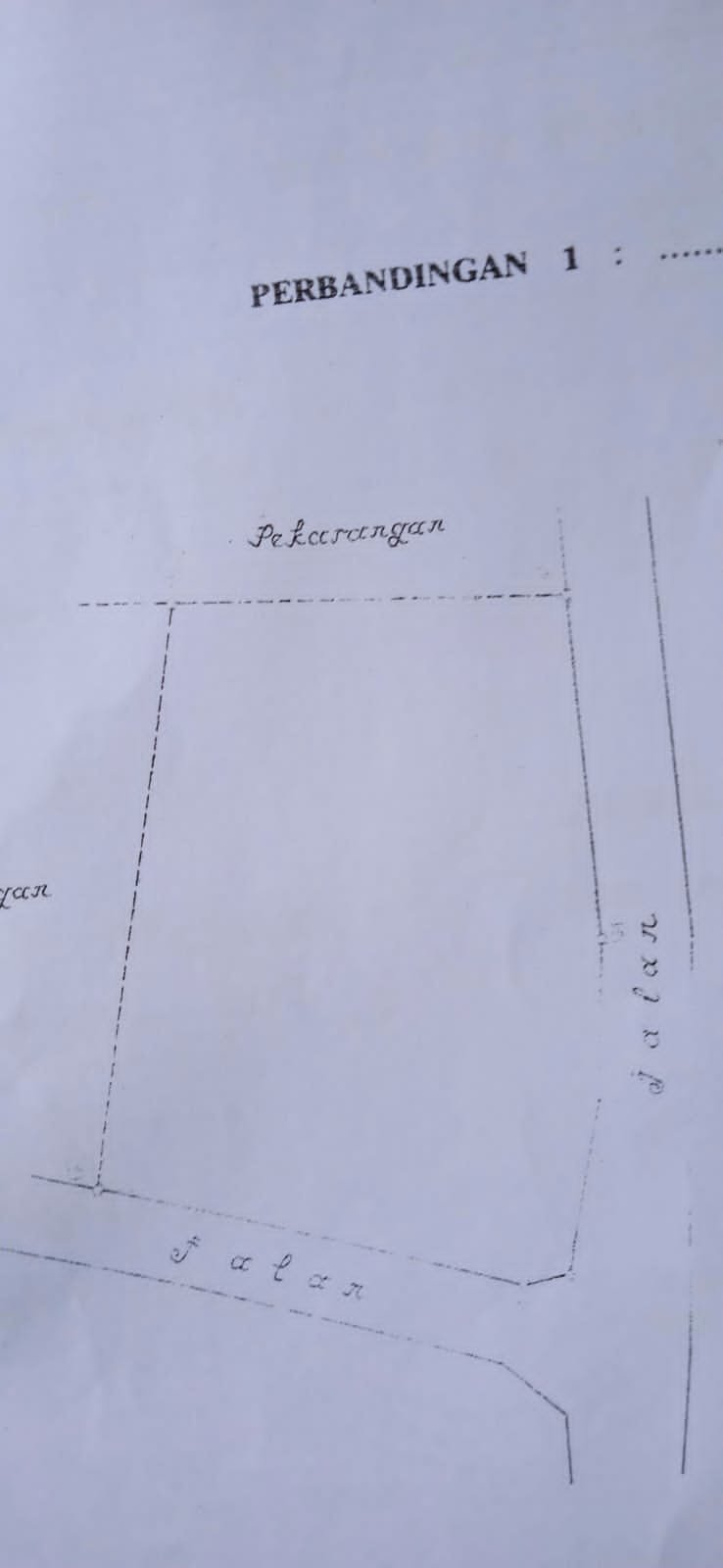 Tanah Prospektif dekat Jalan Raya Wates km 14 Yogyakarta