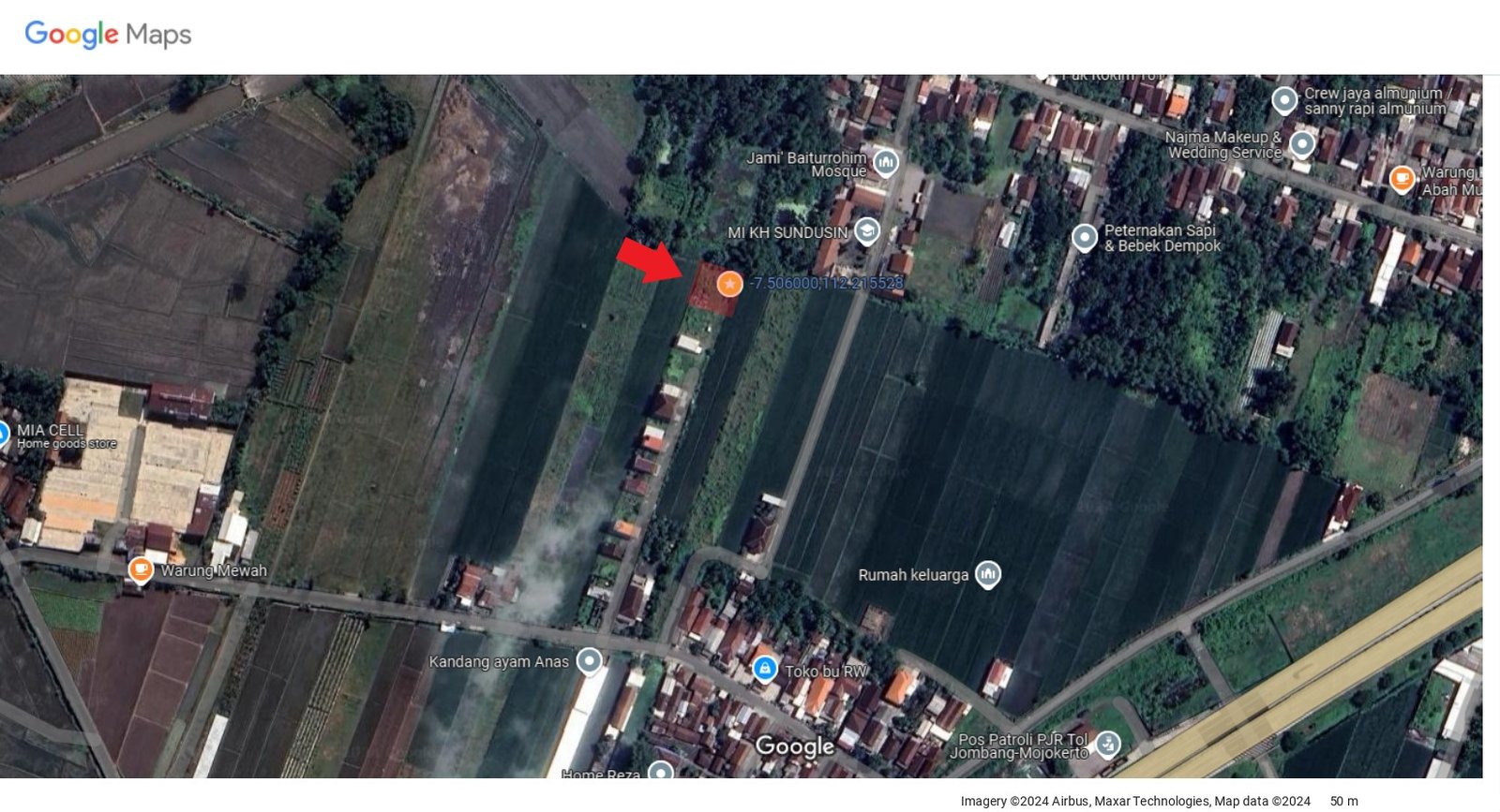 Jual Tanah Jombang Tanpa Perantara