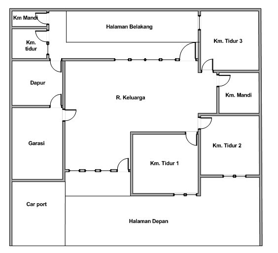 Dikontrakkan rumah di perum tambak mas 73 jl. Godean
