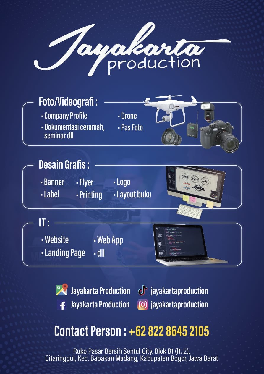 Jasa IT pembuatan Website, Landing Page, Web App dll