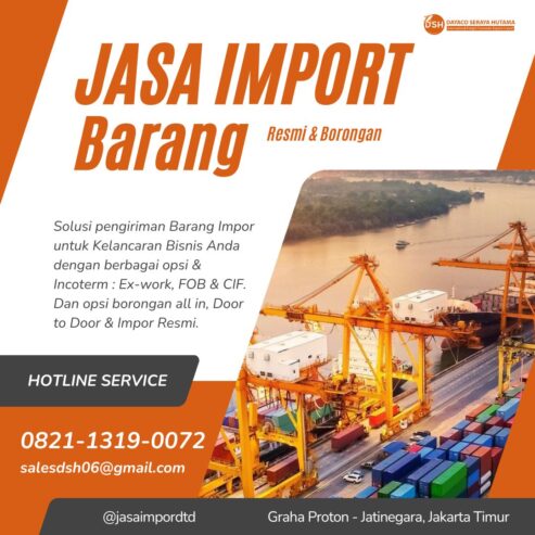 Jasa Sewa Izin Import | Jasa Freight Forwarder