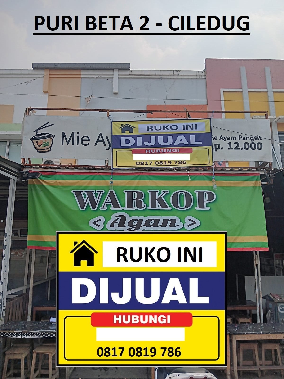 Jual Ruko Puri Beta 2