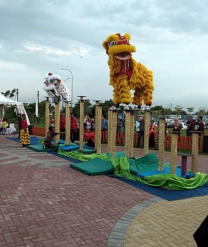 Barongsai Liong Koh Aguan Bandung