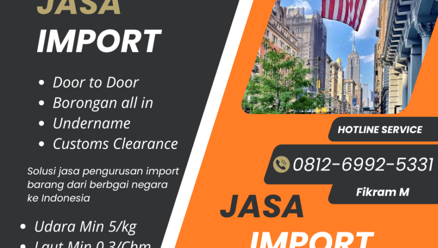 JASA IMPORT USA TO JAKARTA – MURAH