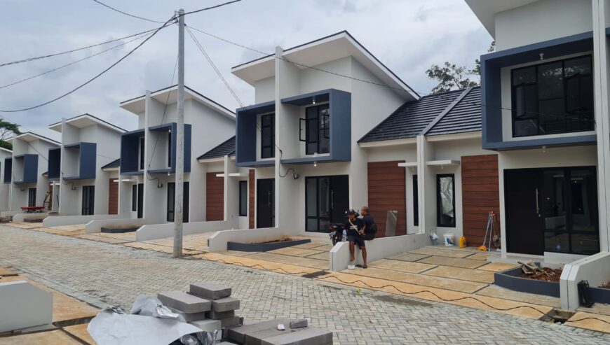 dijual rumah tanpa DP dekat stasiun dilalui angkutan umum