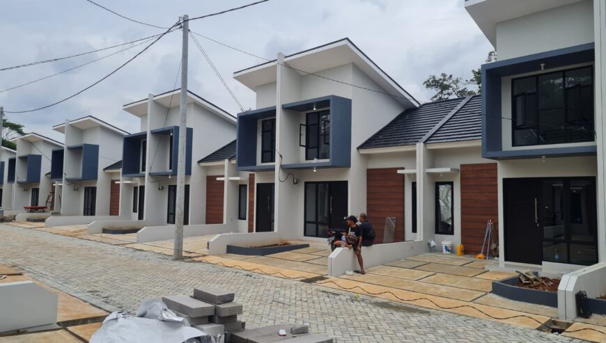 dijual rumah tanpa DP dekat stasiun dilalui angkutan umum