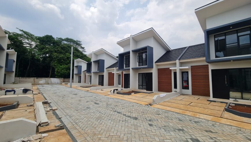 dijual rumah tanpa DP dekat stasiun dilalui angkutan umum