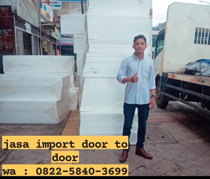 jasa import door to door