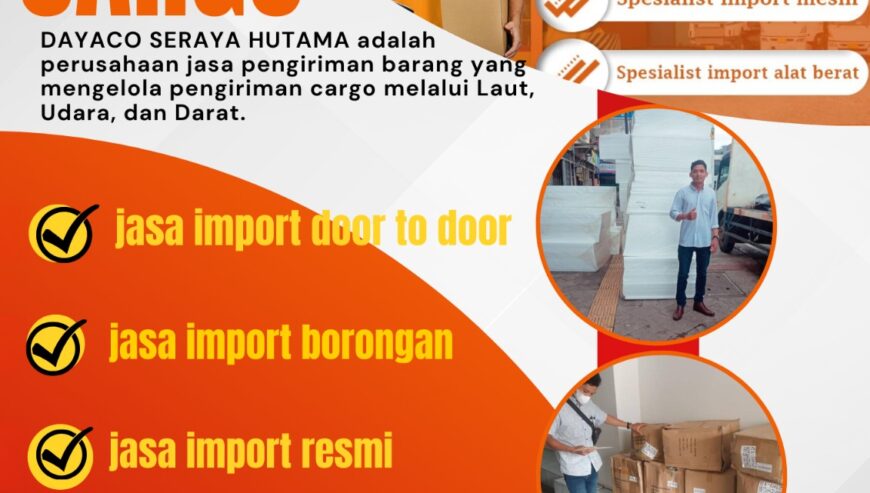 jasa import murah & terpecaya