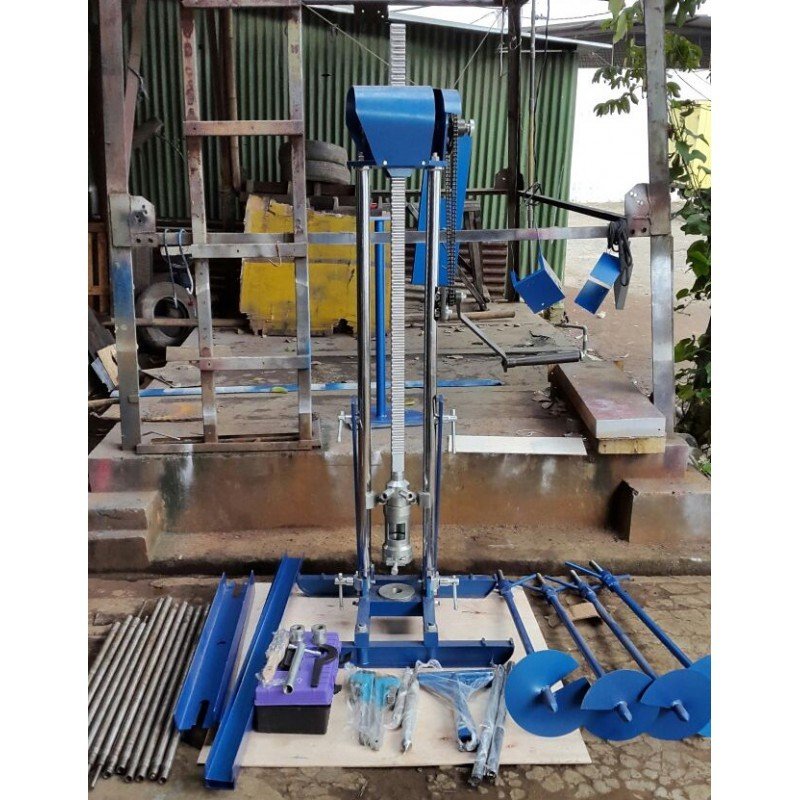 Dutch Cone Penetrometer Sondir Type SO-210 K 5 Ton