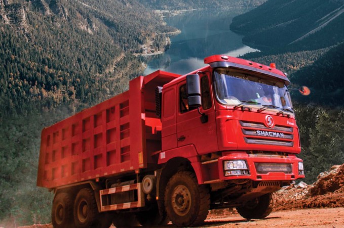 Dump truck shacman