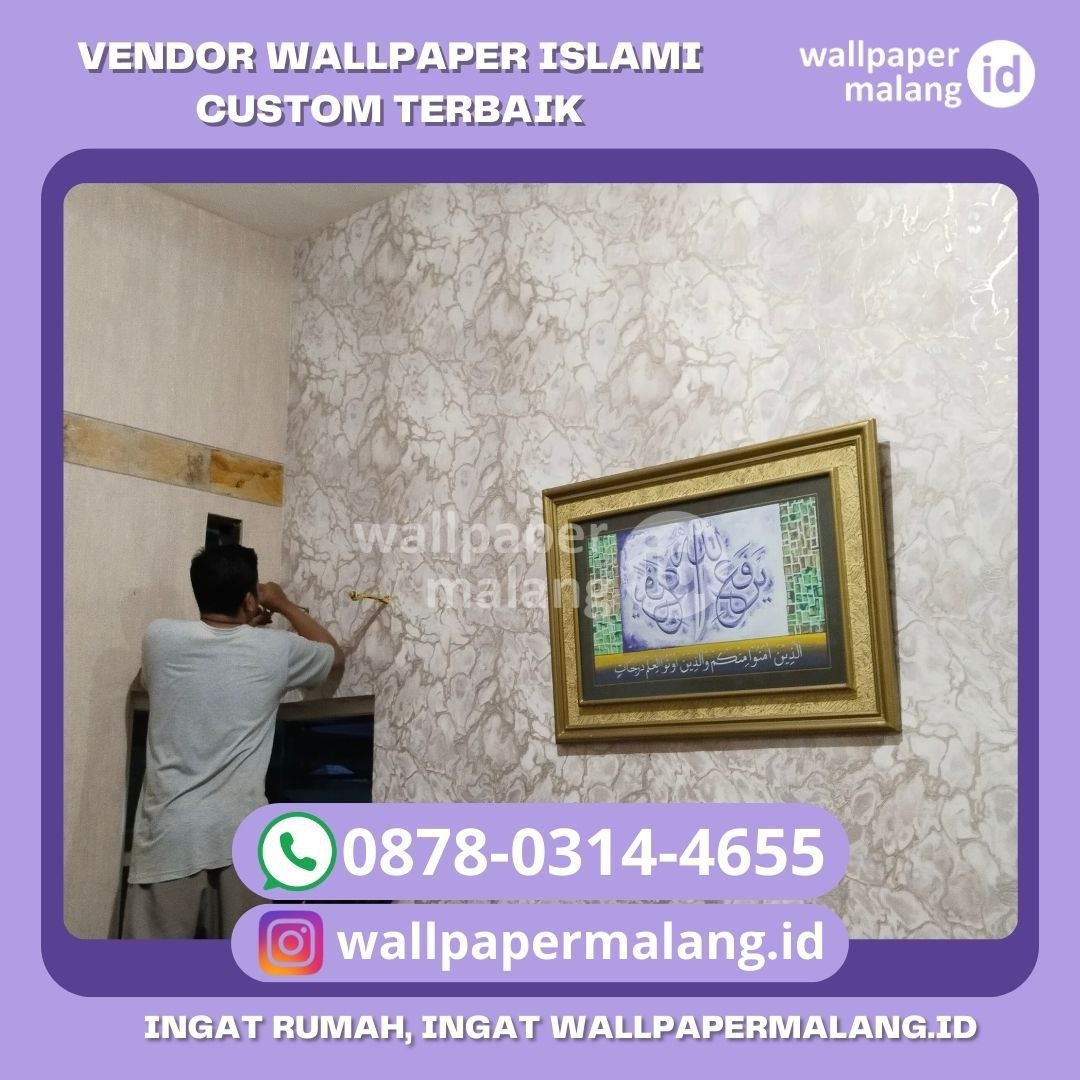 VENDOR WALLPAPER ISLAMI CUSTOM TERBAIK