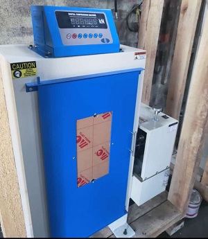 compression machine 3000 kN digital print