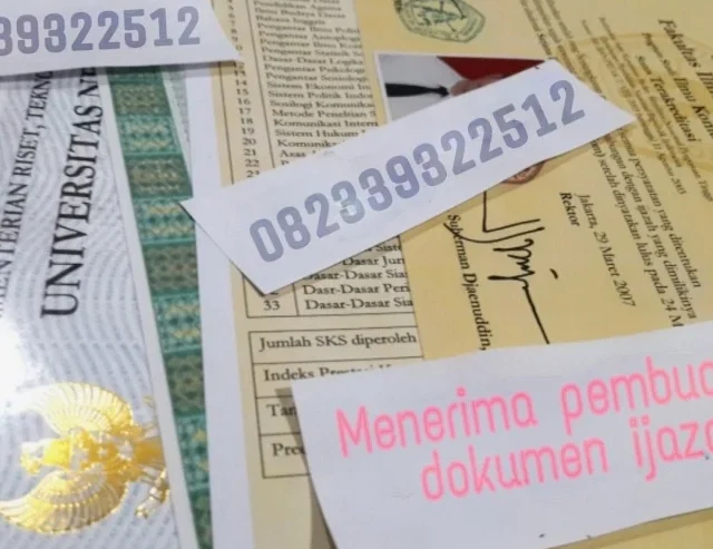 Sampul Map ijazah