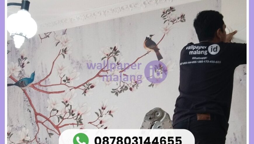PENYEDIA WALLPAPER DINDING CUSTOM RUANG TAMU