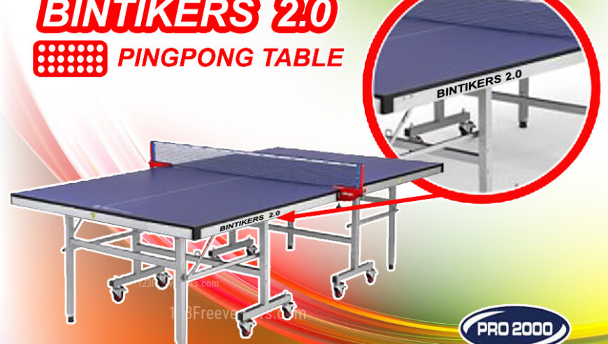 Tenis meja pingpong merk BINTIKERS 2.0