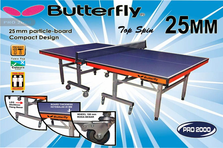 Tenis meja pingpong merk BUTTERFLY