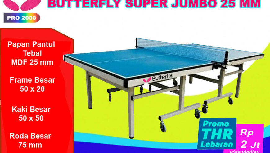 Tenis meja pingpong merk BUTTERFLY 25 mm